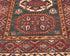 2x3 Green Kazak Afghan Hand Knotted Wool Area Rug